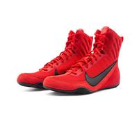 MENS BOXING BOOTS NIKE MACHOMAI 3 RING SHOES HF7333-600 RED/BLACK
