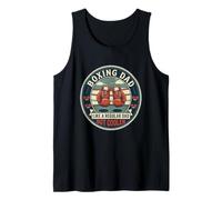Mens Boxing Dad Boxer Gloves Ring Fight Sport Father's Day Tank Top