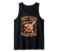 Mens Boy Dad Loud and Beautiful Sons Father Tank Top