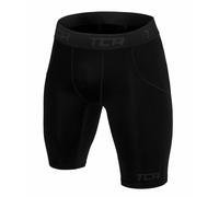 TCA Boys' SuperThermal Compression Base Layer Thermal Under Shorts - Black Stealth, 8-10 Years