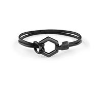 Men's Bracelet Arm Chain Stainless Steel Hexagon - male - Philipp Plein - Bracelets - Black - ONE SIZE - Accessories ONE SIZE