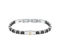 Men's Bracelet in Steel, Ceramic, CERAMIC Collection, Birthday Gift