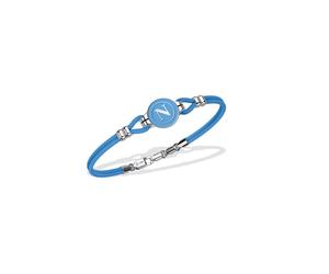 Mens Bracelet SSC NAPOLI B-NB003UCA Canvas Light Blue OFFICIAL
