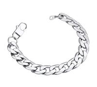 Men's Bracelets Chain Bracelet Men Gift Mens Stainless Steel Bracelet 6mm 19cm Men Bracelet