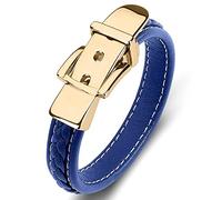 Men's Bracelets for Men, Charm Bracelet Charm X Shape Wrap Bracelet Bracelet Stainless Steel with Magnetic Clasp
