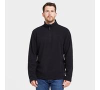 Mens Bracken Half Zip Fleece Black - Black, Black M