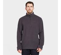 Peter Storm Mens Bracken Half Zip Fleece with Fitted Collar & Hem, Lightweight 60g Brushed Microfleece Midlayer Pullover (UK, Alpha, XS, Regular, Regular, Grey)