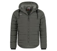 Brave Soul Bravesoul Mens Puffer Jacket Winter Hooded Coat - White - Size Small