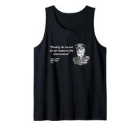 Mens Breaking the ice not Always Improves Conversation Tank Top