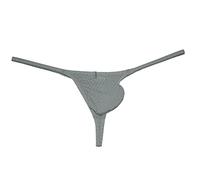 Men's Breath Hole Thong Bulge Pouch Bikini G-string Underwear T-back Male Micro T-back Thongs