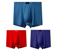 Men's Breathable Cotton Underwear 3pcs/lots Large Size High Waist Panties Cotton Underpants Man Boxer Men Shorts 8XL 10XL For Men Underwear (Color : ZFX-Z27, Size : 9XL 130-155KG)