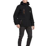 Men's Breathable Cycling Jacket Lightweight Outdoor Jacket Wind Jacket Outdoor Ventures Plain with Multi Pockets Camping Tent Excursion Hunting Fishing Picnic Functional Jacket Windbreaker, black, XXL
