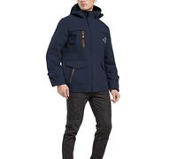 Men's Breathable Cycling Jacket Lightweight Outdoor Jacket Wind Jacket Outdoor Ventures Plain with Multi Pockets Camping Tent Excursion Hunting Fishing Picnic Functional Jacket Windbreaker, darkblue