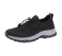 Mens Breathable Hiking Shoes Mens Mesh Running Trainers Summer Wading Shoes Quick Dry Athletic Trainers Anti Skid Trekking Sneakers Slip On Walking Sneakers Gym Tennis Trainer Fitness Sport Shoe