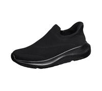 Mens Breathable Mesh Slip On Walking Shoes Lightweight Knit Casual Sneakers with Soft Cushioned Sole for All-Day Comfort