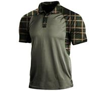 Men's Breathable Quick Dry Golf Polo Shirt Summer Outdoor Lightweight Short Sleeved Shirts Shirts for Men Graphic Tees Sales Clearance Mens Polo Shirts Tee Army Green