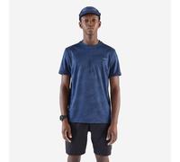 Men's Breathable Running T-shirt Kiprun Run 500 Dry - Midnight Blue