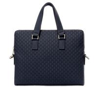 Mens Briefcase Top-handle Computer Bag for 14” & 15.6” Screen Laptop Slim Document Portfolio Meeting Bag for School Work (Blue,14 inch)