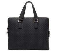 Mens Briefcase Top-handle Computer Bag for 14” & 15.6” Screen Laptop Slim Document Portfolio Meeting Bag for School Work (Black,15.6 inch)