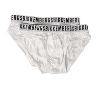 Men's briefs BIKKEMBERGS 2-piece pack visible elastic stretch cotton underwear a