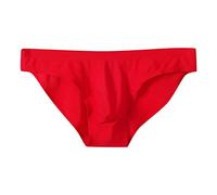 Men's Briefs Slips Bulge Pouch Underwear Boxer Briefs Sleepwear Mens Sexy Briefs Soft Briefs G-String Bikini Briefs Pouch Underwear Red