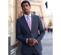 Men's Bright Navy Wool Blend Tailored Suit Jacket - Size: 48" x Regular - Savile Row Company
