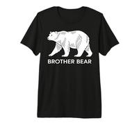 Mens Brother Bear Polar Bear Family Premium T-Shirt