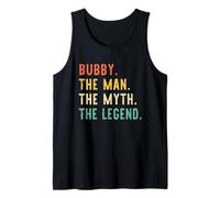 Mens Bubby The Man The Myth The Legend Retro Vintage Tank Top