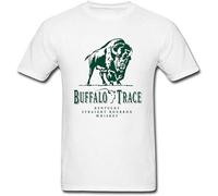 Men's Buffalo Trace Distillery Short Sleeve T Shirt T-Shirts White 3XL