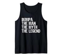 Mens Bumpa The Man The Myth The Legend Cool Funny Tank Top