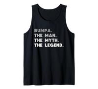 Mens Bumpa The Man The Myth The Legend Funny Tank Top