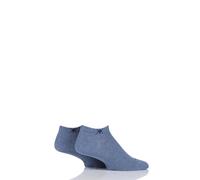 Men's Burlington Cotton Trainer Socks Everyday 6.5-11 in Various Colours 2 Pairs