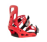 Men's Burton Freestyle Re:Flex Snowboard Bindings, Geranium Red, Medium