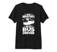 Mens Bus Driver Grandpa Premium T-Shirt