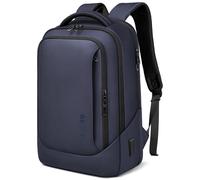 Mens Business Laptop Backpack for 15.6 Inch Large Rucksack with Charging Port Computer Work Bag Durable Anti-Theft Lightweight Laptop Bag Water-Resistant Casual Daypack for Travel Office College-Blue