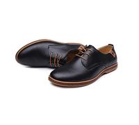 Mens Business Shoes Dress, Pointed Toe Lace Up Leather Oxford Wedding Classic Leather Shoes Uniform Vintage Office Summer Brogue Suit Jacket Slip-On Loafers