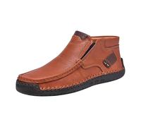 Men's Business Shoes, Suit Shoes, Men's Shoes Without Laces, Leisure Work Shoes, Leather Shoes, Oxfords, Business Men's Shoes, Derby, Wedding Shoes, Outdoor Shoes, Classic Low Shoes, coffee, 9 UK
