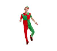 Elf Costume, Green & Red