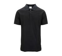 Men's Button Polo Shirt- male- Burberry- Polo Shirts- Black- M- Tops M