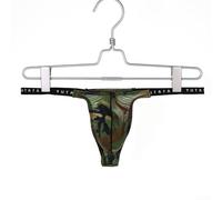 Men's Camouflage G String Bikini featuring a Breathable Design, Comfortable Thong Briefs with Bulge Pouch (M Camouflage)