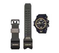 Men's Camouflage Resin Retrofitting Strap Fit for Casio G-SHOCK GWG-1000(GWG-black-B-jinzi)