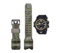 Men's Camouflage Resin Retrofitting Strap Fit for Casio G-SHOCK GWG-1000(GWG-Camo Green-B)