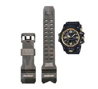 Men's Camouflage Resin Retrofitting Strap Fit for Casio G-SHOCK GWG-1000(GWG-Camo Grey-B)
