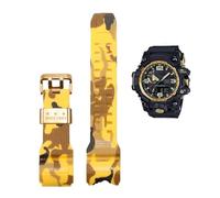 Men's Camouflage Resin Retrofitting Strap Fit for Casio G-SHOCK GWG-1000(GWG-Camo Yellow-G)