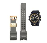 Men's Camouflage Resin Retrofitting Strap Fit for Casio G-SHOCK GWG-1000(GWG-grey-G)