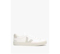 Men's Campo Chromefree Leather Extra White Natural Trainers - White Suede / 7