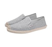Men's Canvas Slip On Casual,Low Top Slip On Canvas Shoes Men,Wear Resistant,Lightweight,Easy to Put On and Take Off,Suitable for Walking,Traveling,Playing at The Beach Gray