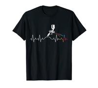 Mens Car Painter Spray Heartbeat Car Paint T-Shirt