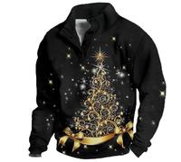 Mens Cardigan 3/4 Zip Pullover Mens high Neck t Shirts for Men Men's Pullover Hoodies Winter Racing Jacket Plain White Hoodie Naughty Christmas Jumpers for Men Mens Hooded Gilet