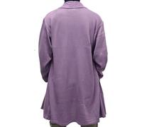 Mens Cardigan Open Front Jumpers UK Knitted Sweater Men's Winter Solid Sweater Cardigan Jacket Long Cut Casual Coat Work Jackets Long Sleeve Golf Tops Purple